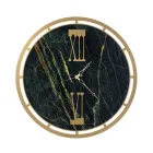 Klok gemaakt van ijzer met 3 wijzers Made in Italy - Ster Viadurini