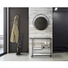 Ronde Wandklok Diameter 60 cm Modern Ijzer - Beatrix Viadurini