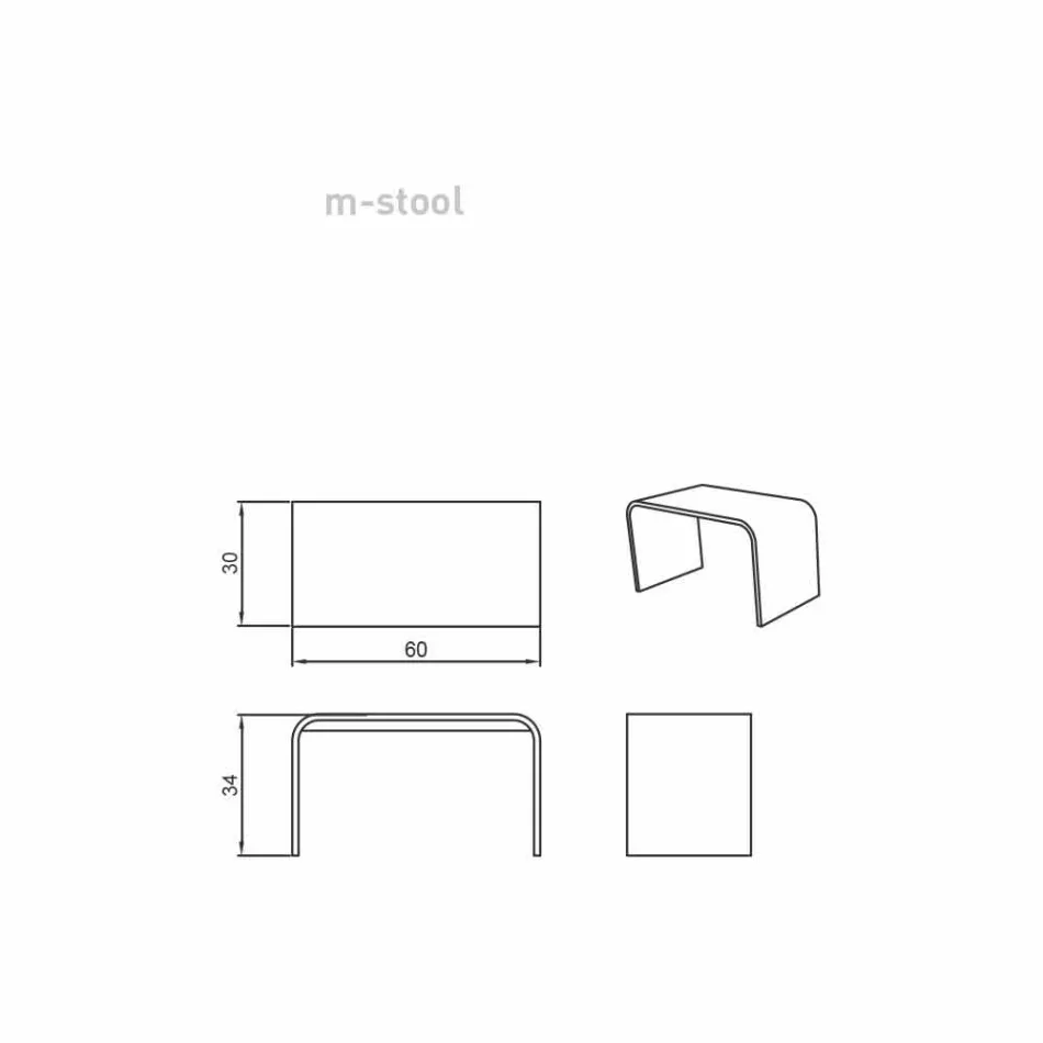 Moderne badkamermeubel met lange vormgeving geproduceerd in Italië Recanati Viadurini