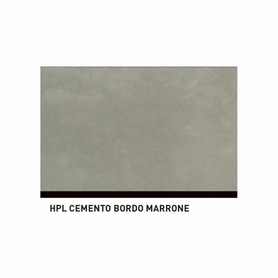 Varaschin System-buitenbank in design geschilderd aluminium Viadurini