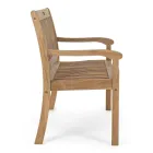 Design tuinbank in acaciahout voor buiten 2 of 3 zitplaatsen - Roxen Viadurini