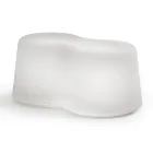 Golvende buitenbank in polyethyleen Made in Italy - Brenda Viadurini