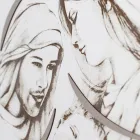 Paneel met de lasergegraveerde familie Made in Italy - Micky Viadurini