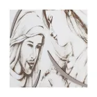 Paneel met de lasergegraveerde familie Made in Italy - Micky Viadurini