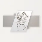 Paneel met de lasergegraveerde familie Made in Italy - Micky Viadurini