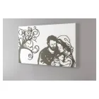 Lasergegraveerd paneel dat het leven vertegenwoordigt Made in Italy - Aika Viadurini