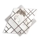 Lasergegraveerd paneel met vrouw en kind Made in Italy - Harald Viadurini