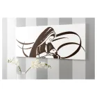 Paneel gemaakt met lasergravure die de moeder weergeeft Made in Italy - Chiyo Viadurini