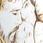 Paneel gemaakt met laser van de Sagrada Familia Made in Italy - Elisa Viadurini