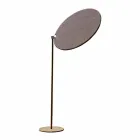 Stoffen parasol met aluminium structuur - Emma Sunscreen van Varaschin Viadurini