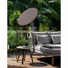 Stoffen parasol met aluminium structuur - Emma Sunscreen van Varaschin Viadurini