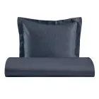 Dekbedovertrekset van 100% katoensatijn met 1 kussensloop, gemaakt in Italië - Fluffy Viadurini