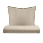 Eenpersoons dekbedovertrekset van zuiver geverfd katoen met 1 kussensloop - Delicacy Viadurini