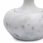 Notenkraker stamper in Carrara wit marmer gemaakt in Italië - Cullio Viadurini