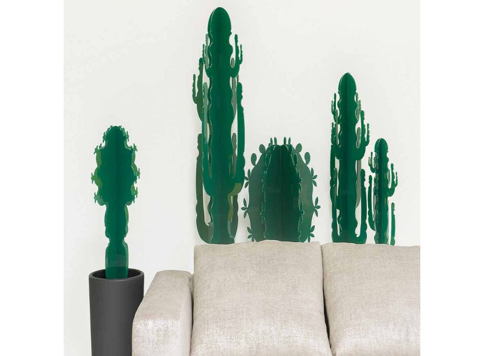 Decoratieve plexiglazen plant, in verschillende kleuren, H 102cm Braies Viadurini