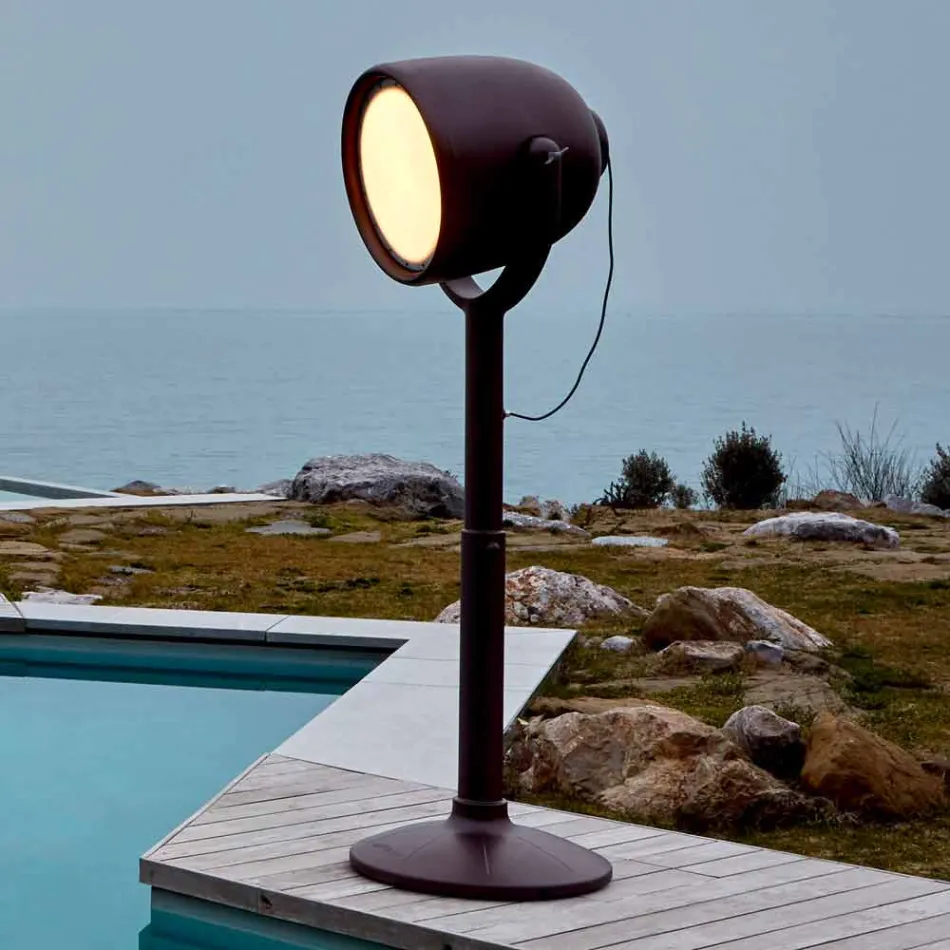 Poleasy design staande buitenlamp, 2 kleuren - Hollywood van Myyour Viadurini