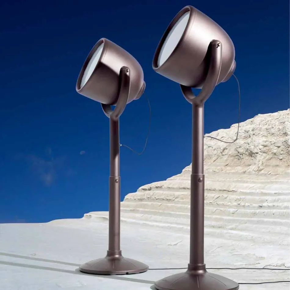 Poleasy design staande buitenlamp, 2 kleuren - Hollywood van Myyour Viadurini