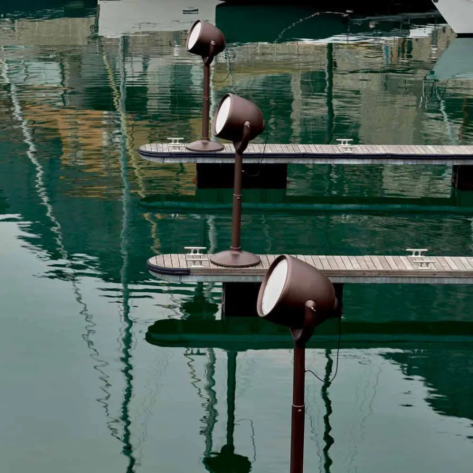 Poleasy design staande buitenlamp, 2 kleuren - Hollywood van Myyour Viadurini