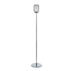 Staande lamp van gelaagd of transparant glas, gemaakt in Italië - Sibilla Viadurini