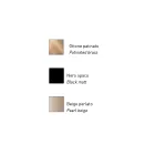 Moderne metalen vloerlamp met dubbele verlichting Made in Italy - Roman Viadurini