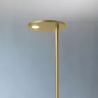 Staande lamp van metaal met verschillende afwerkingen, gemaakt in Italië - Lumi Viadurini