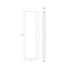 Koolstofstalen stralingsplaat met hydraulisch systeem Made in Italy - Bigne Viadurini