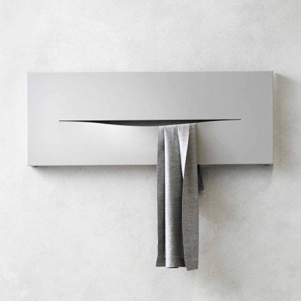 Horizontale ontwerp hydraulische stralingsplaat in staal tot 820 W - gesneden Viadurini