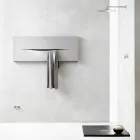 Horizontale ontwerp hydraulische stralingsplaat in staal tot 820 W - gesneden Viadurini