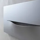 Horizontale ontwerp hydraulische stralingsplaat in staal tot 820 W - gesneden Viadurini