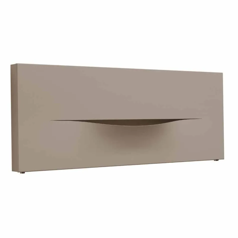 Horizontale ontwerp hydraulische stralingsplaat in staal tot 820 W - gesneden Viadurini