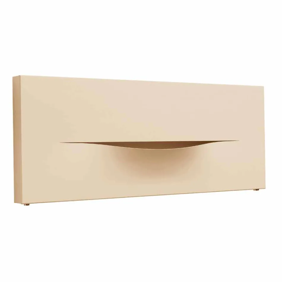 Horizontale ontwerp hydraulische stralingsplaat in staal tot 820 W - gesneden Viadurini