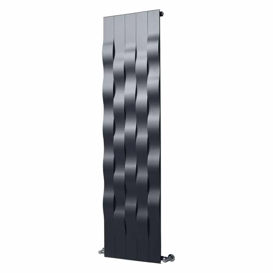 Verticale Design 5 Bar Stalen Stralingsplaat tot 1003 Watt - Rivier Viadurini