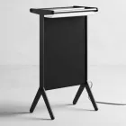 Stralingsplaat in aluminium en elektrisch en gekleurd textielontwerp 150 W - Sam Viadurini