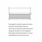 Stralingsplaat in aluminium en elektrisch en gekleurd textielontwerp 150 W - Sam Viadurini