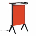 Stralingsplaat in aluminium en elektrisch en gekleurd textielontwerp 150 W - Sam Viadurini