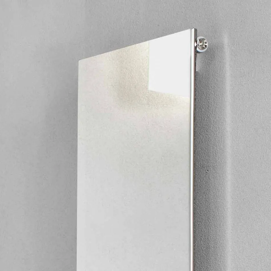 Verticale stralingsplaat in roestvrij staal Reflex modern ontwerp met 510 W - ijs Viadurini