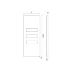 Elektrische kookplaat van koolstofstaal Made in Italy - gekonfijt Viadurini