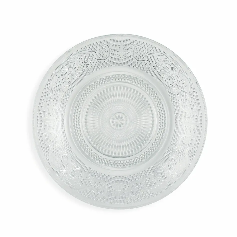 Transparante Glasplaten Luxe Klassiek Decor 18 Stuks - Palazzo Viadurini