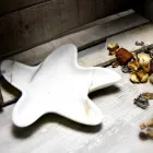 Moderne marmeren schotel in de vorm van een zeester Made in Italy - Ticcio Viadurini