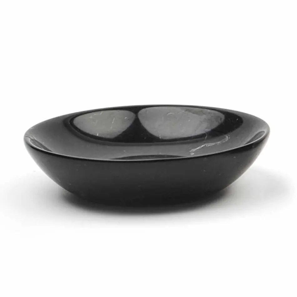 Moderne ronde plaat in verschillende kleuren marmer gemaakt in Italië - Pin Viadurini