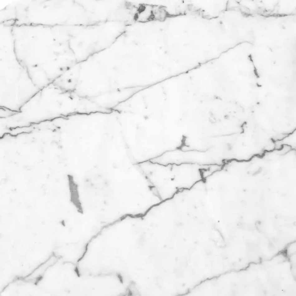 Ronde kaasplaat in wit of zwart marmer gemaakt in Italië - Kirby Viadurini