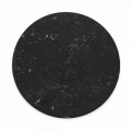 Ronde kaasplaat in wit of zwart marmer gemaakt in Italië - Kirby