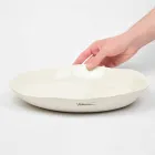 Italiaans Luxe Wit Porselein Rond Serveerbord - Arcimaesta Viadurini