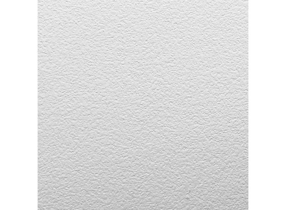 Douchebak 160x80 cm in witte hars met afvoer en deksel - Estimo Viadurini