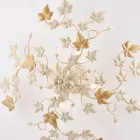 Plafondlamp met 6 lampen van metaal en kristal voor een stijlvol interieur – Orchidea Viadurini