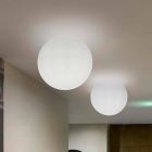 Schuif Globo (Wall) bol plafondlamp gemaakt van polyethyleen gemaakt in Italië Viadurini