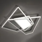 Dimbare LED-wandlamp in goud of zilver metaal - Galactic Viadurini