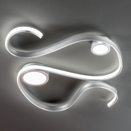 Metalen wandlamp met dimbare LED Modern Design - Steven Viadurini