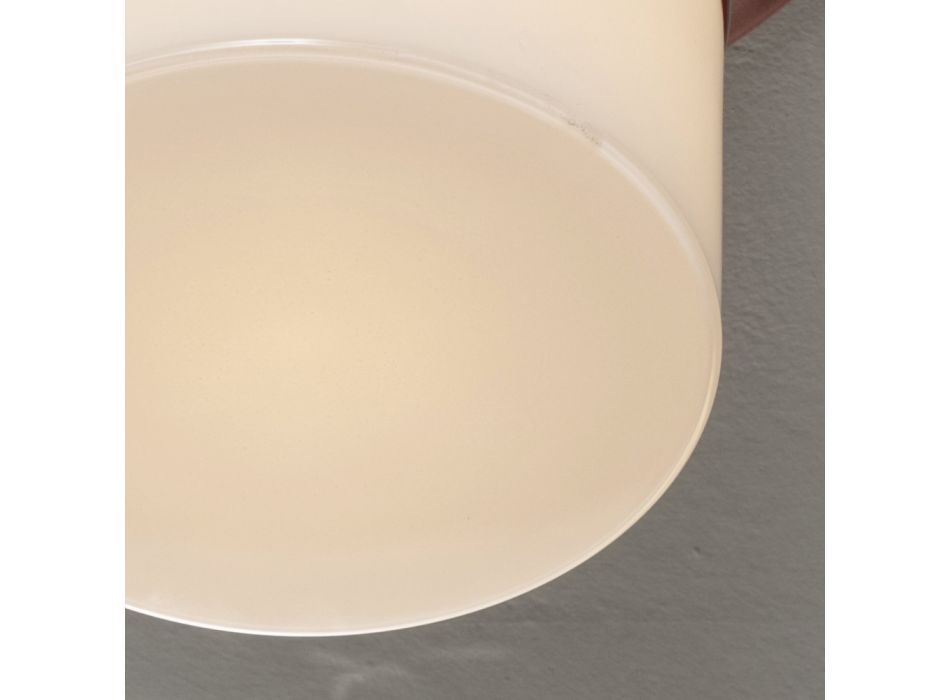 Handgemaakte buitenplafondlamp in Majolica Made in Italy - Toscot Swinger Viadurini
