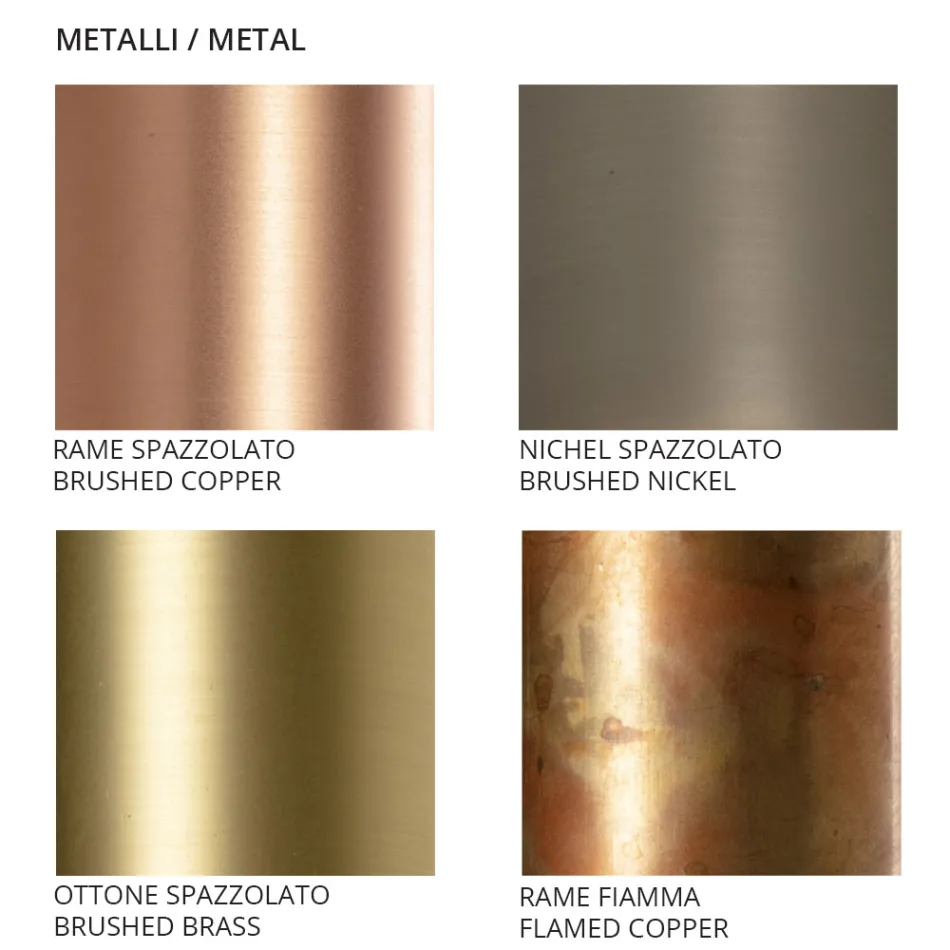 Ambachtelijke plafondlamp van keramiek en metaal Made in Italy - Toscot Match Viadurini